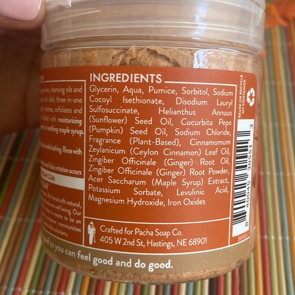 Pumpkin Spice Whipped Soap & Scrub - Picture 7 of 9